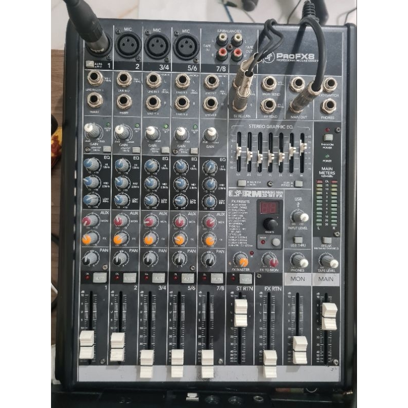 mesa de som Mackie Profx
