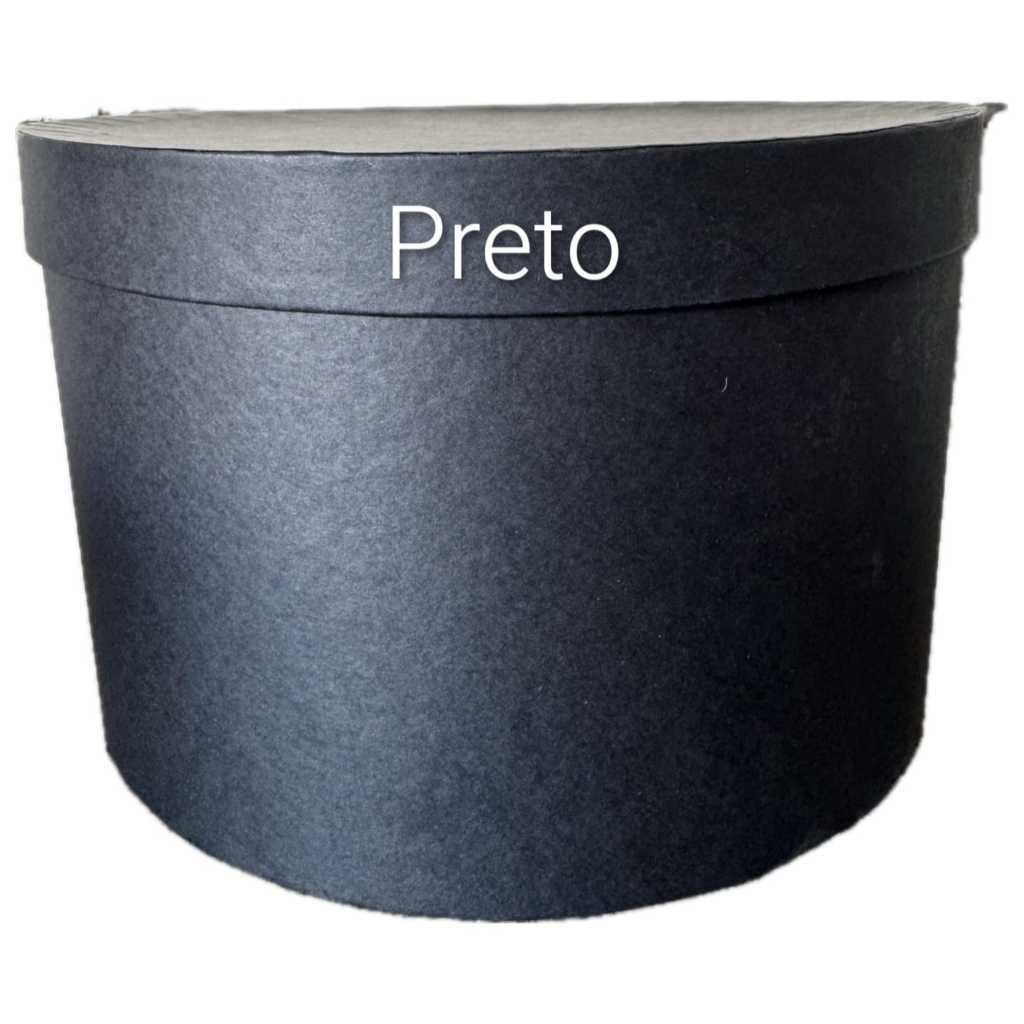 Caixa de Presente Redonda Cartonada Individual 17,5x14 e 24x15 Box Luxo em Oferta na Shopee