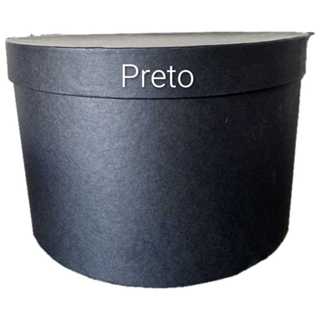 Caixa de Presente Redonda Cartonada Individual 17,5x14 e 24x15 Box Luxo em Oferta na Shopee