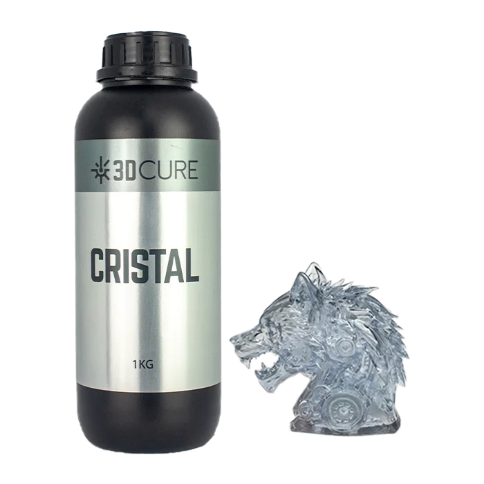 Resina 3d Cure Cristal Transparente - 1kg