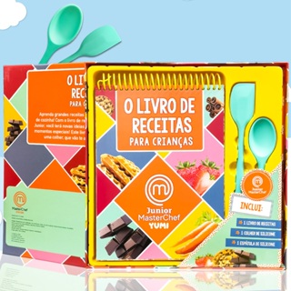 Livro Infantil de Culinária MasterChef Junior Cozinha Criativa Receitas Para Crianças Edição Grande em Oferta na Shopee