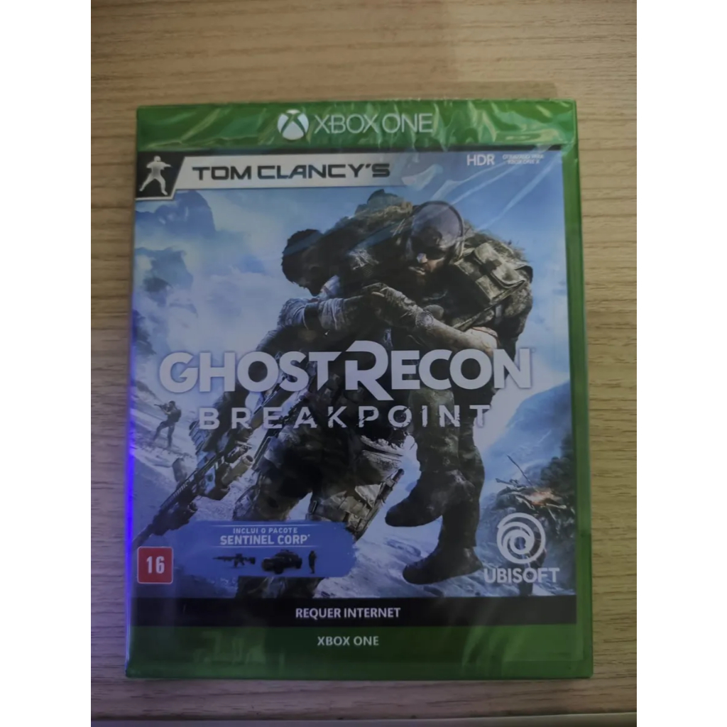 Jogo Ghostrecon Breakpoint Mídia Física Xbox One - Lacrado