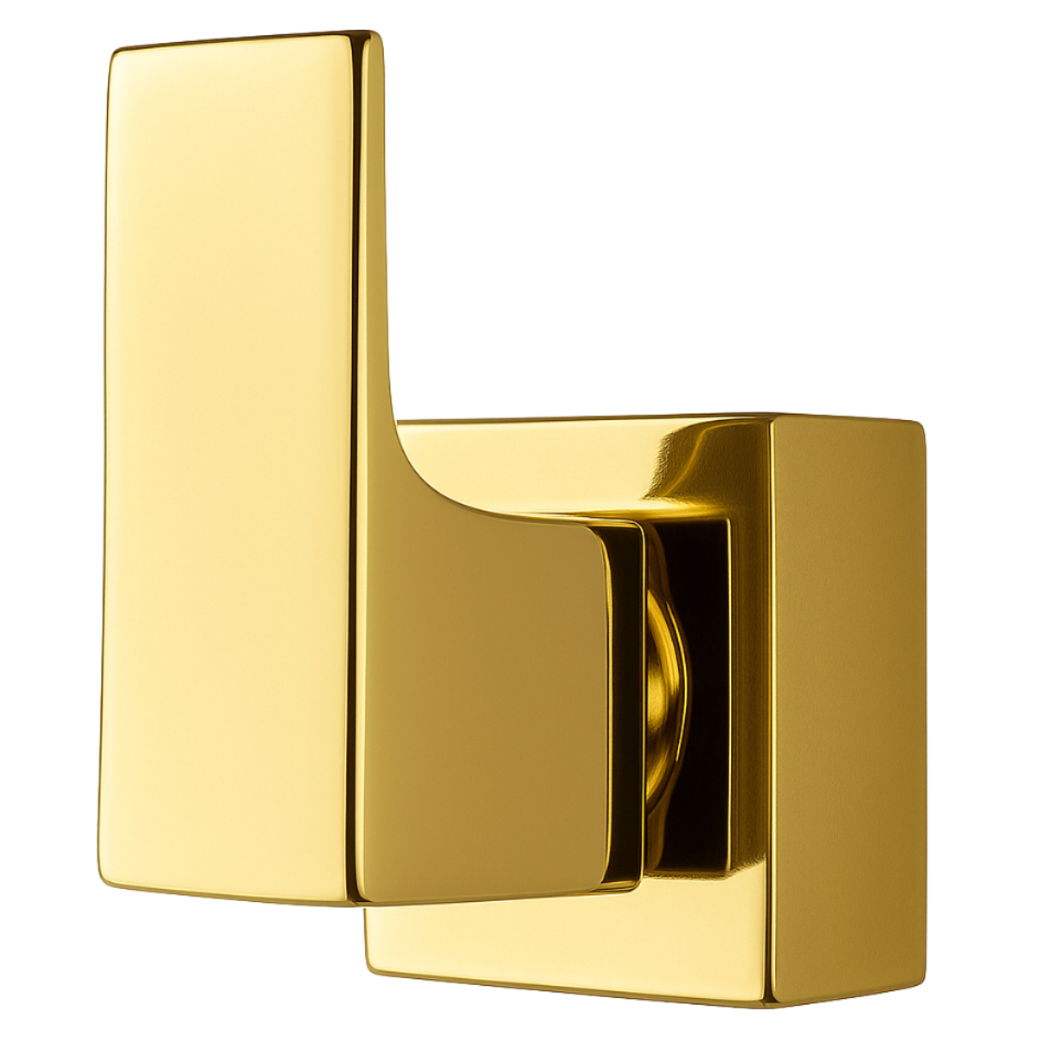 Acabamento Registro Deca 16 estrias Quadrado para Banheiro em Metal 1/2 3/4 Dourado Gold em Oferta na Shopee