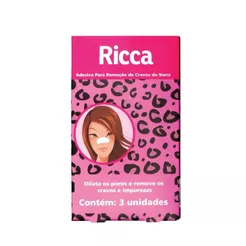 Fita Adesiva Removedora de Cravo Ricca 3 Unidades
