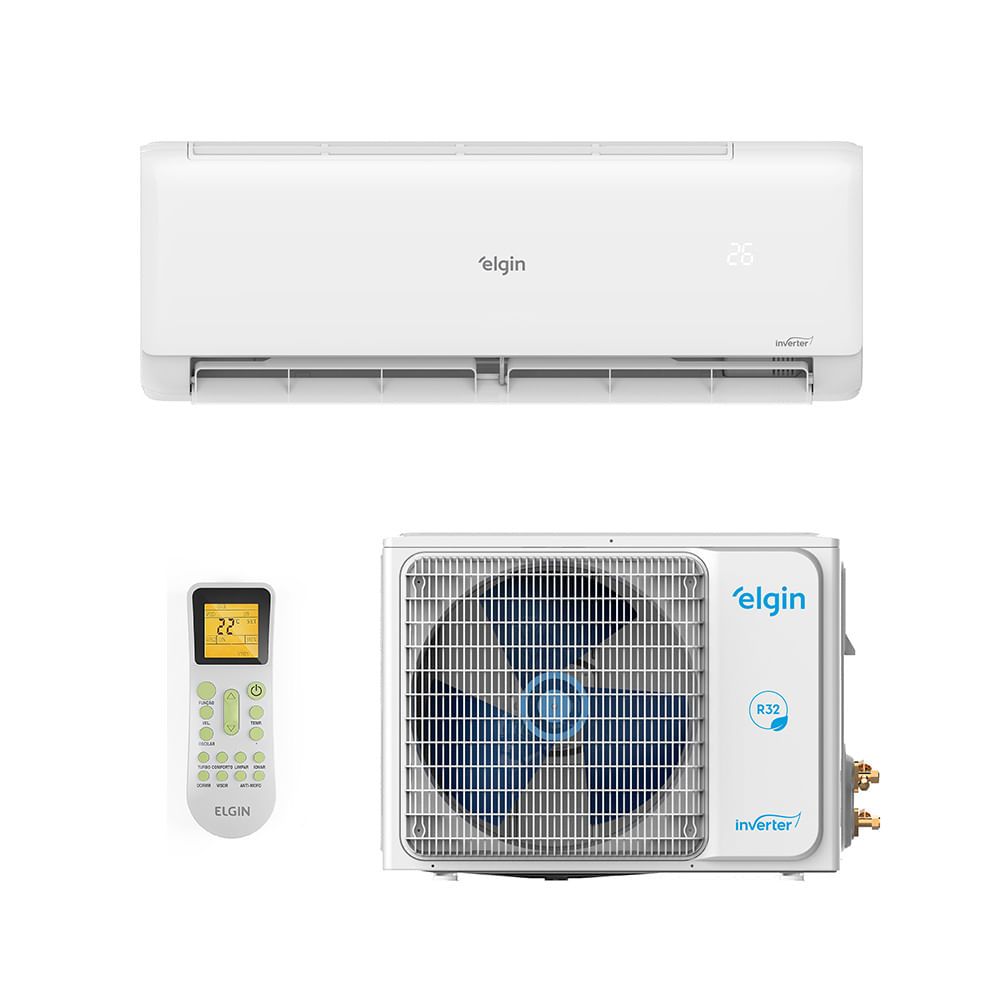 Ar Condicionado Split Hi Wall - Inverter R-32 - Eco II Wifi - Elgin - 12.000 Btus - Frio - 220v Mono em Oferta na Shopee