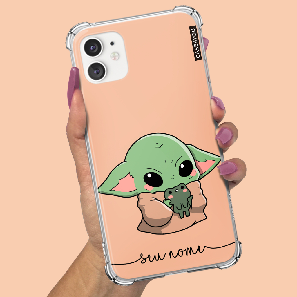 Capa Capinha para Samsung Galaxy A10 A10s A11 A12 A13 A14 A15 A16 A17 Anti-impacto Personalizada Baby Yoda
