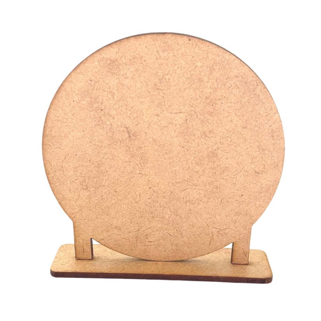 Kit 30  mini painel redondo 10 cm mdf cru enfeite caixinha cenario miniatura painel de festa mdf