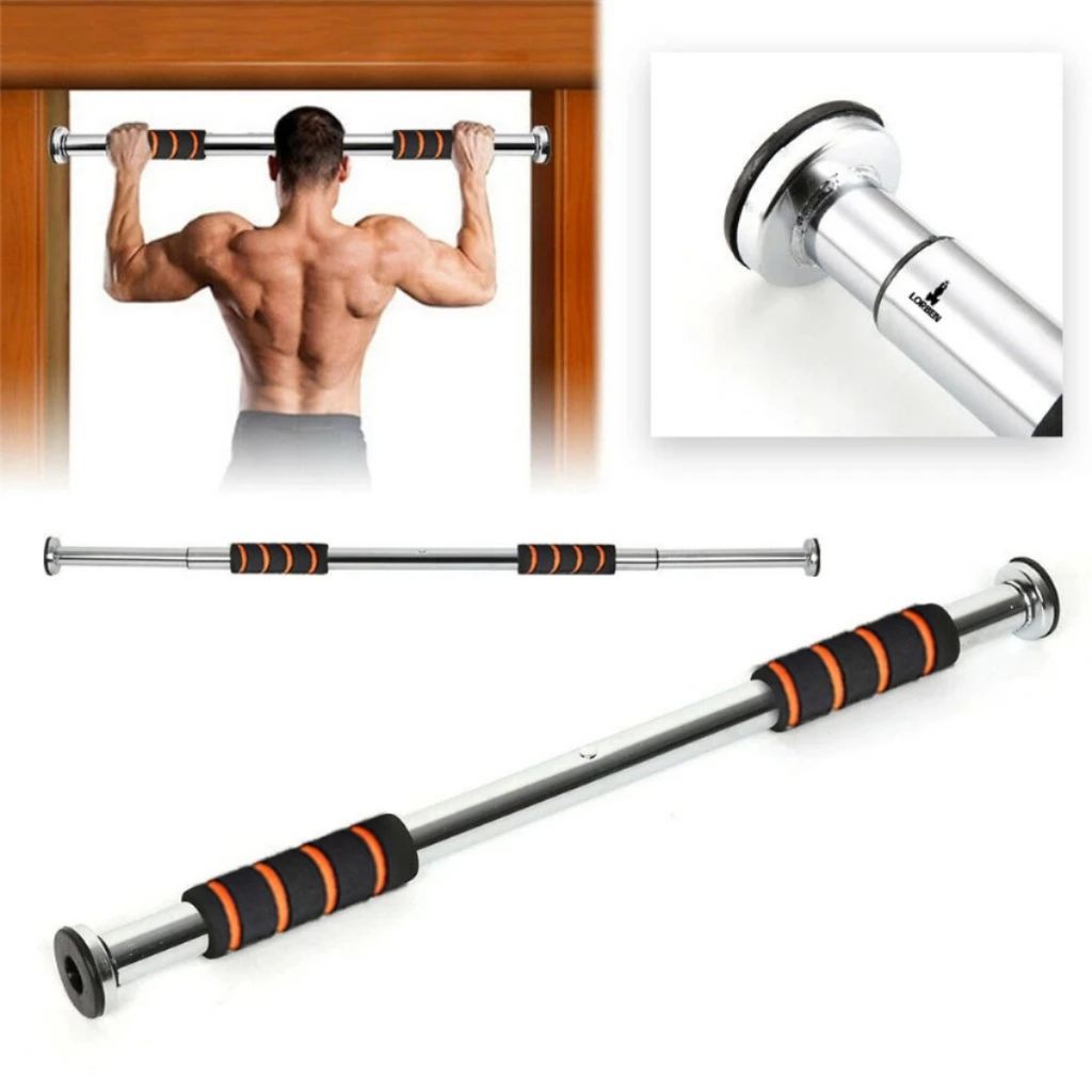 Barra de Flexão para Porta Treino em Casa com Segurança Transforme qualquer ambiente em sua academia