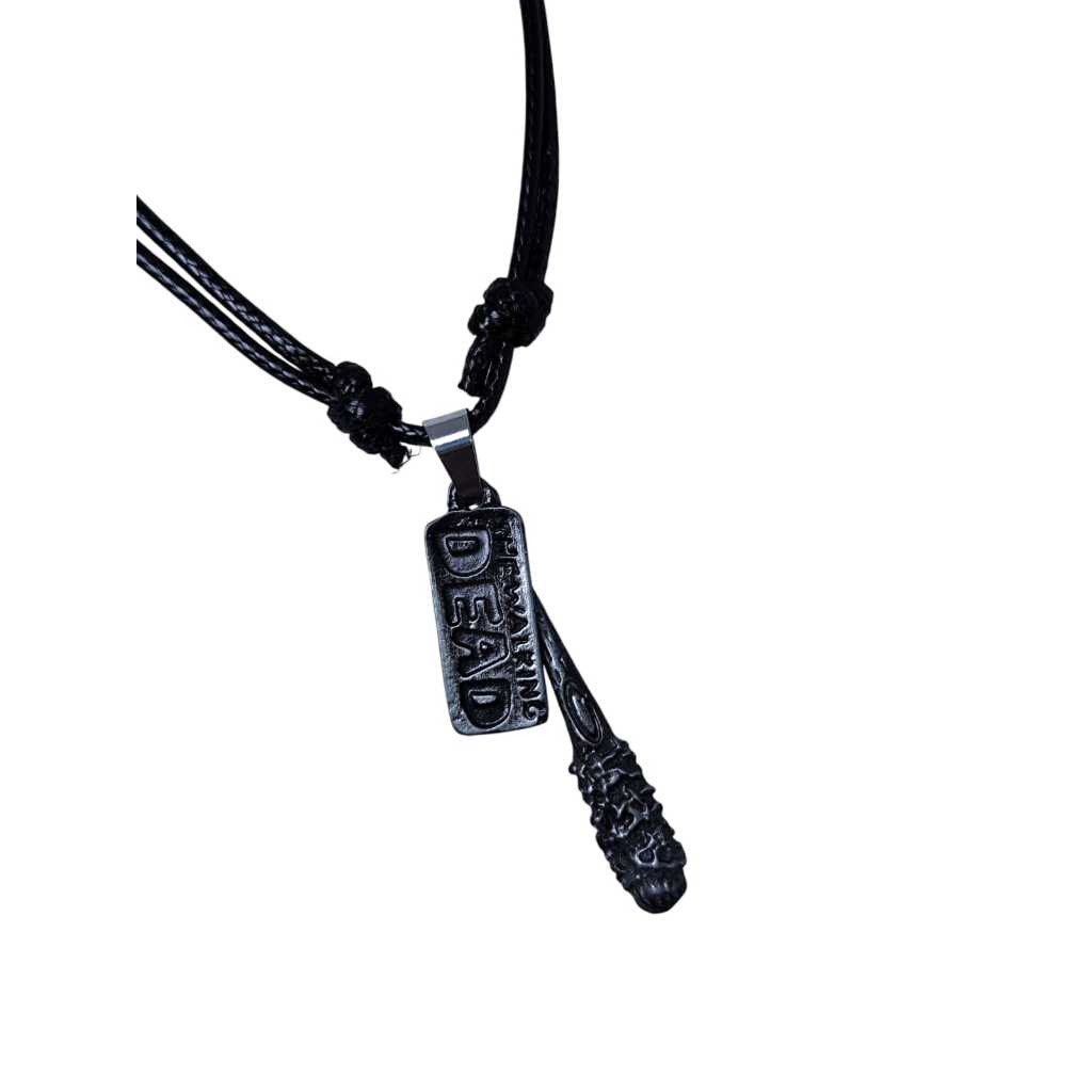 Colar Cordão Ajustável Taco De Beisebol Negan Lucille The Walking Dead Presente