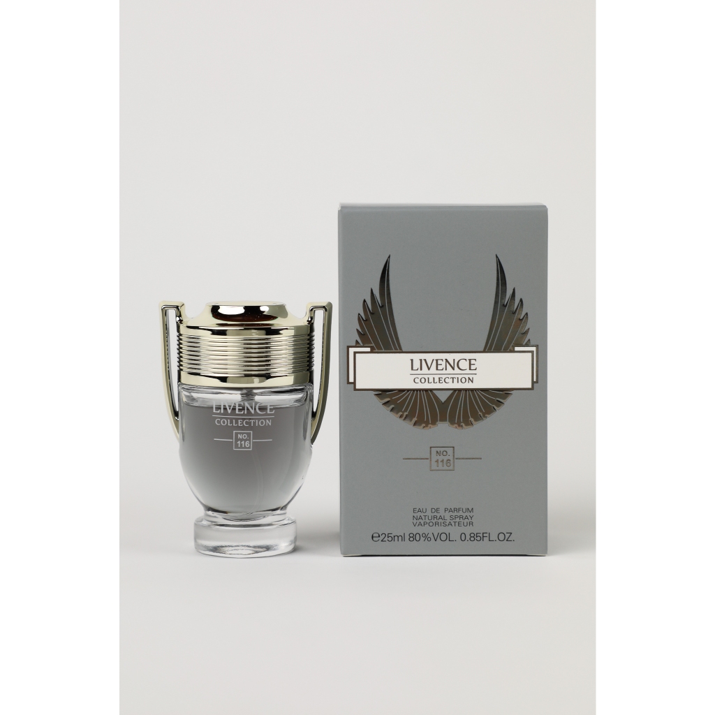 Perfume Masculino Importado Invi - 25 ml -116 Livence Collection Para homens sedutores Casual em Oferta na Shopee