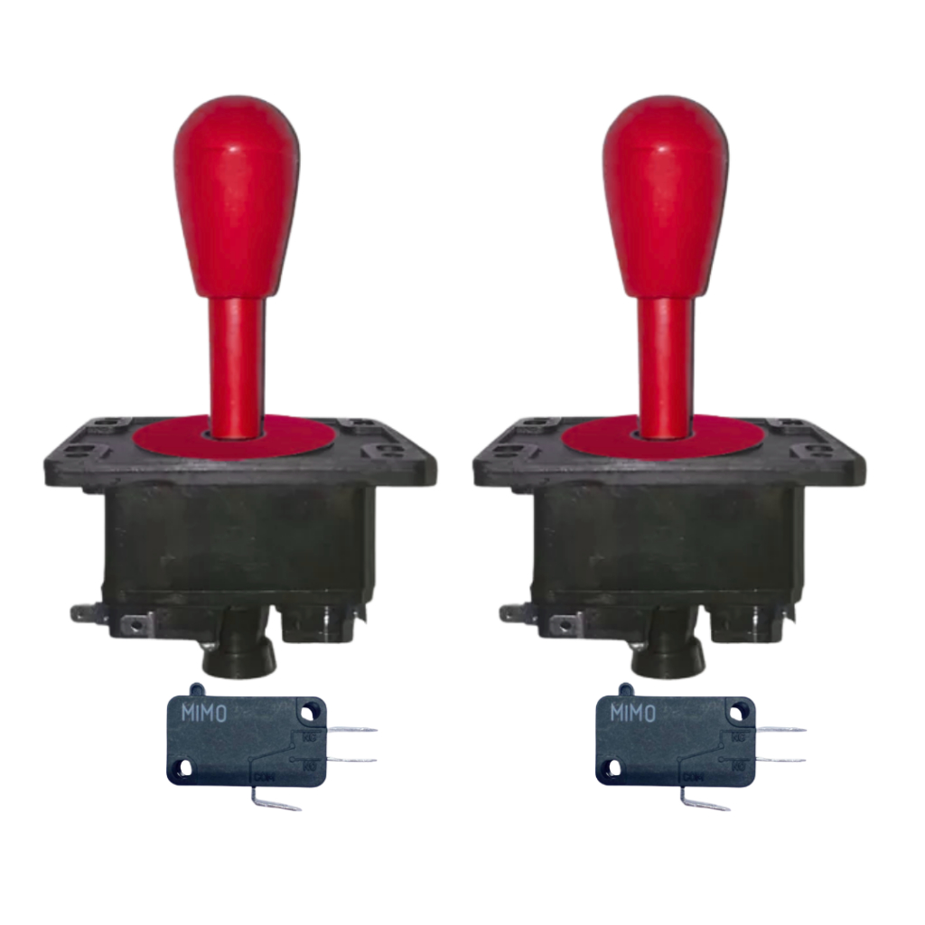 2 Manches Joystick Comando Controle Fliperama Arcade