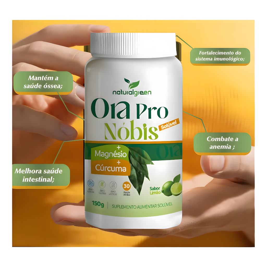 OPN + CURCUMA + MAGNÉSIO SOLUVEL 150G CADA POTE MULTIVITAMINICO SUPLEMENTO ALIMENTAR