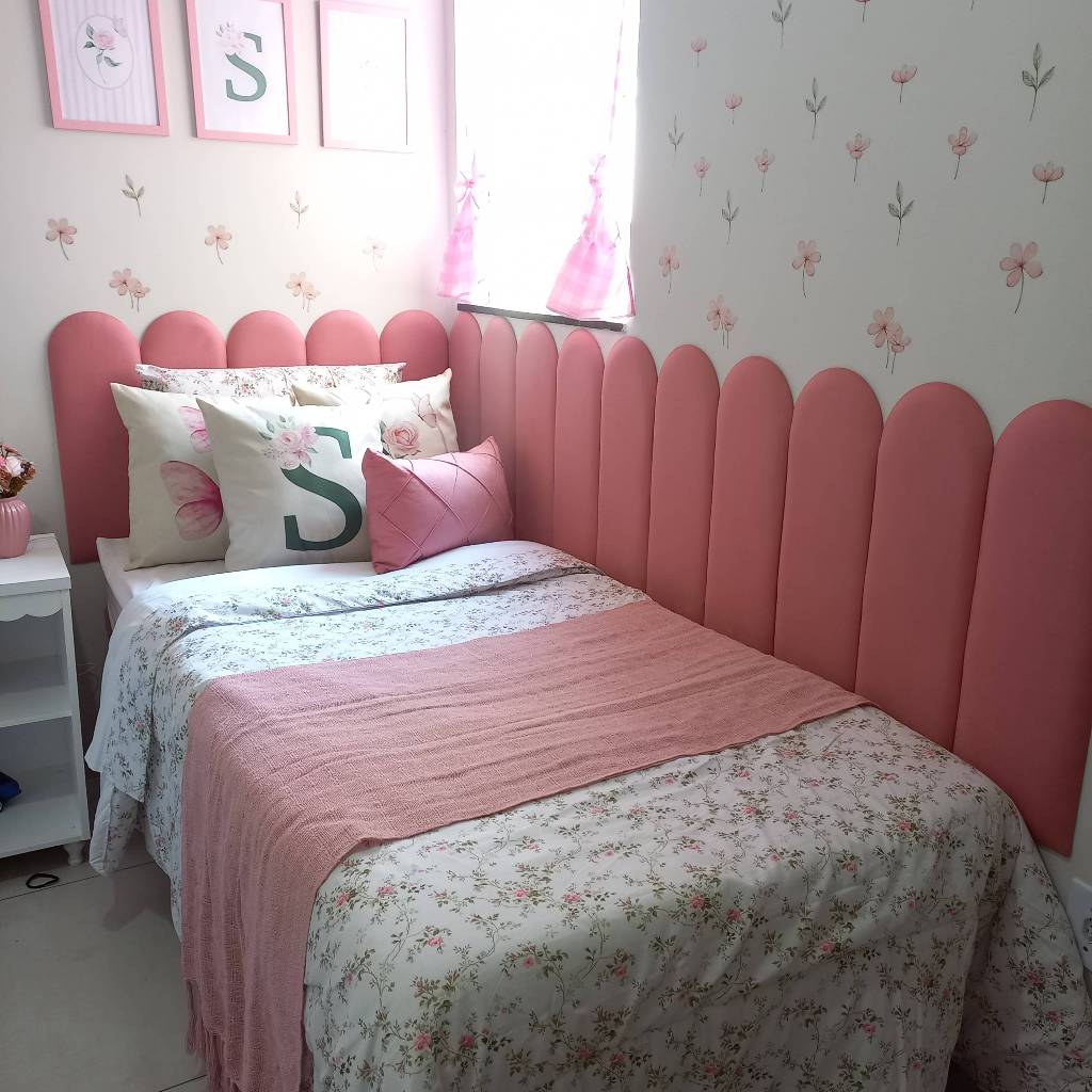 Kit Cabeceira Nuvem 45x20cm Para Cama Solteiro Lateral em Oferta na Shopee