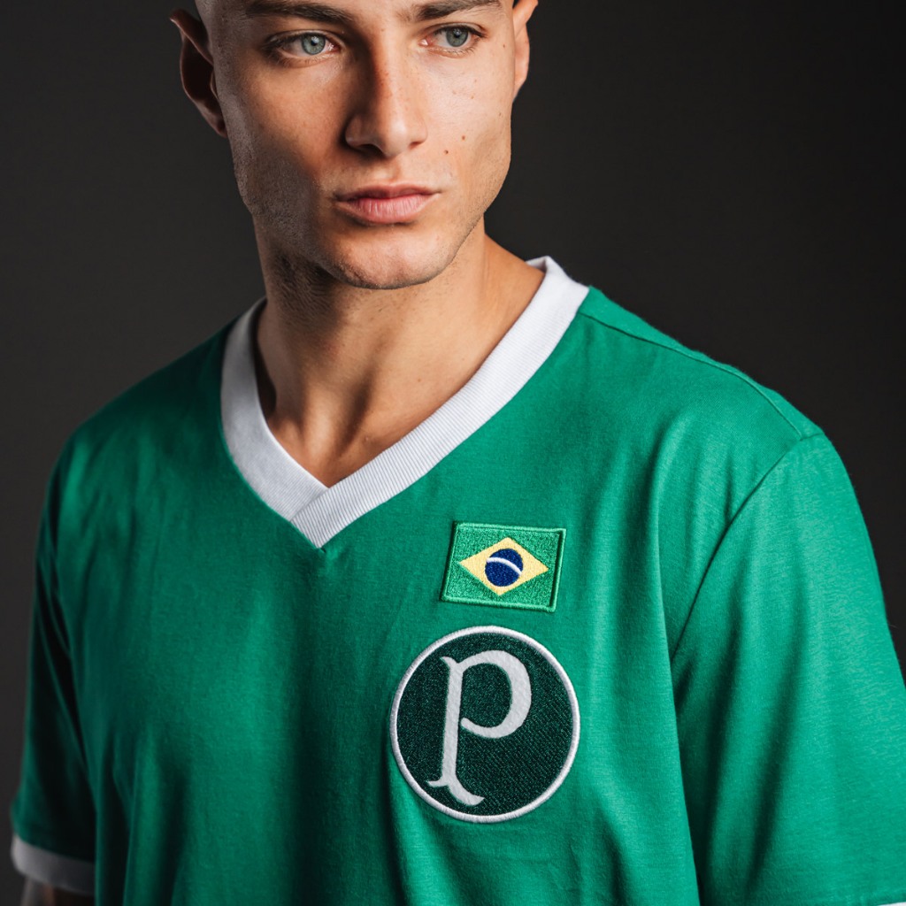 Camisa Palmeiras Retrô 1951 Verde Masculina Oficial em Oferta na Shopee