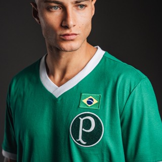 Camisa Palmeiras Retrô 1951 Verde Masculina Oficial em Oferta na Shopee