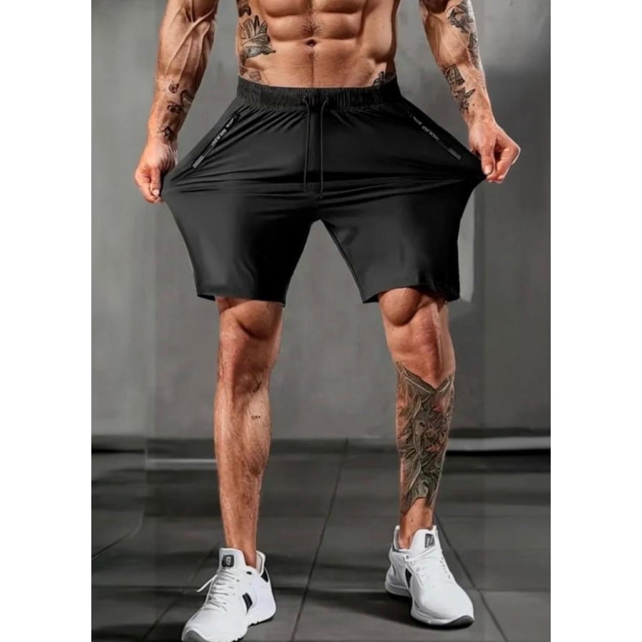BERMUDA MASCULINA TACTEL DRY FIT ALTO PADRÃO ESPORTE TREINO E PRAIA SECAGEM RAPIDA ALTO ELASTANO PREMIUM