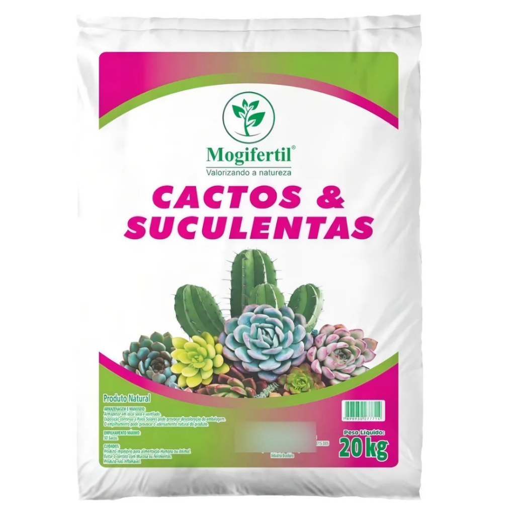 Substrato Cactos E Suculentas 2Kg E 20kg Mogifertil em Oferta na Shopee