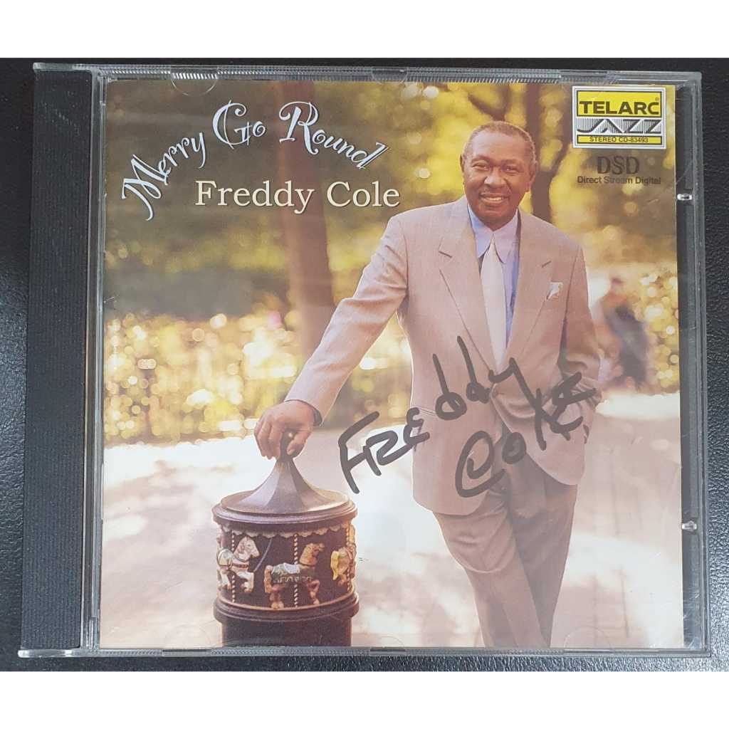 CD Freddy Cole, Merry Go Round, Importado, made in USA, Telarc 2000