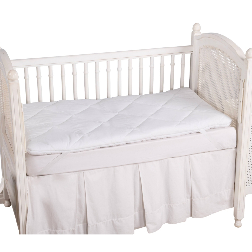 Protetor de berço pillow top macio e confortável antialérgico micropercal 400 fios com elásticos