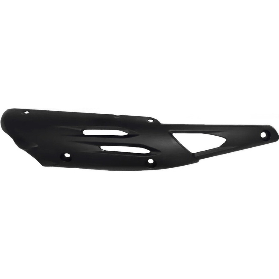 Protetor Escapamento Yamaha Ybr Factor 125 2012 2013 Preto