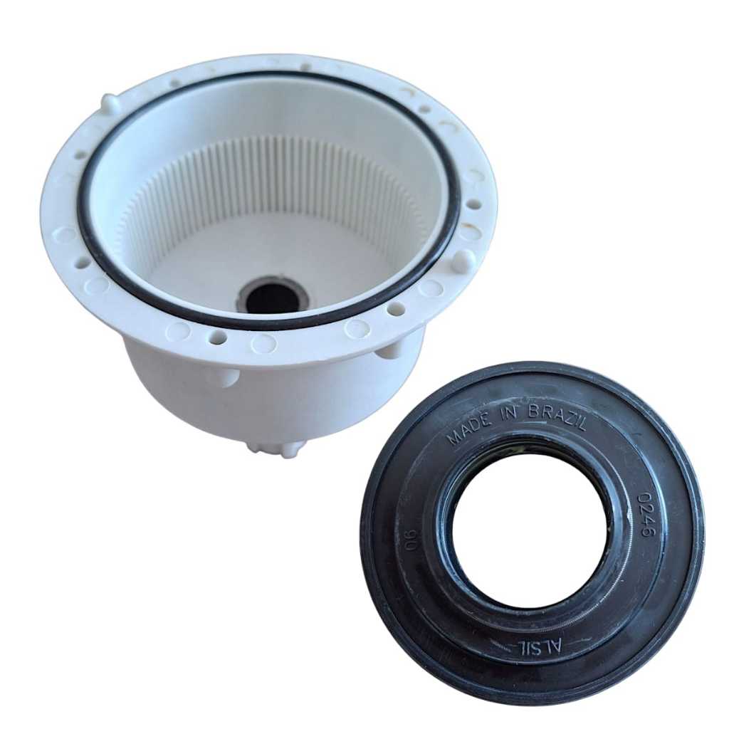 Caixa Cambio + Retentor + bucha Lavadora Ge Dako 11 A 15KG
