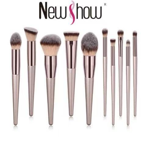 KIT10/15 Pincéis De Superior Ferramentas de Maquiagem,Corretivo Cabelo Sintético Ferramenta De Beleza Femini em Oferta na Shopee