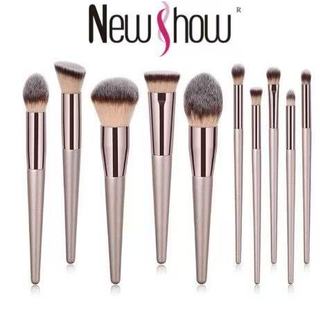 KIT10/15 Pincéis De Superior Ferramentas de Maquiagem,Corretivo Cabelo Sintético Ferramen…
