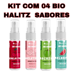 Spray Bucal Sabores Bio Halitz Hálito Refrescante Fim do Mau Hátilo 18ml