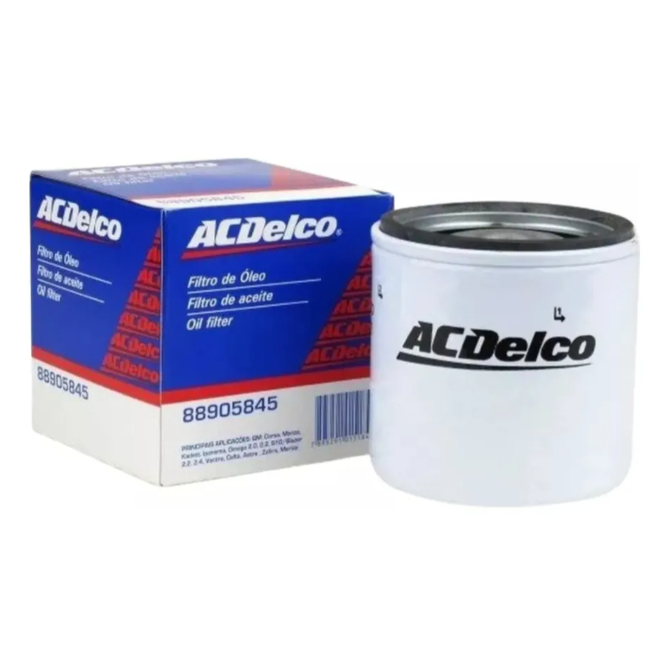 Filtro De Óleo Acdelco 88905845 Corsa/Celta/Onix G1/Prisma G1 e G2/Cobalt/Spin