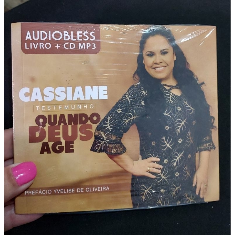 CD E LIVRO CASSIANE AUDIOBLESS QUANDO DEUS AGE LACRADO MK MUSIC
