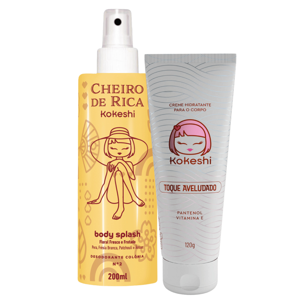Kit Mulheres Ricas Cheiro Rica N2 Hidratante Corporal Floral Fresco Frutado em Oferta na Shopee