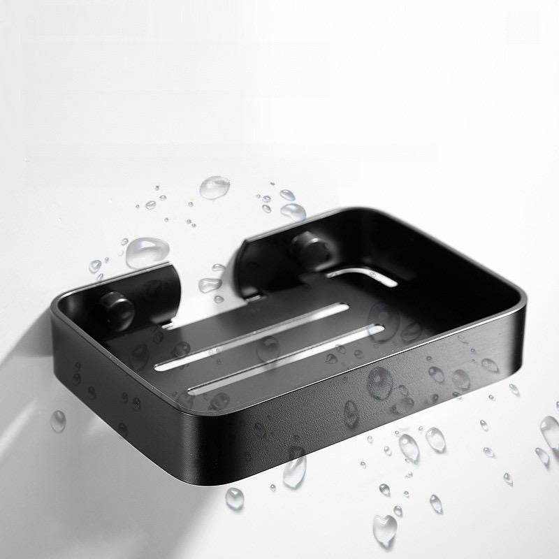 Saboneteira De Banheiro De Alumínio Preto, saboneteiras decorativas de paredecesta de chuveiro em Oferta na Shopee