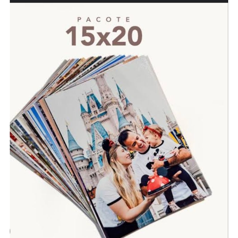 PROMOÇÃO DE FOTOS 15X20 - Kit de fotos envio imediato