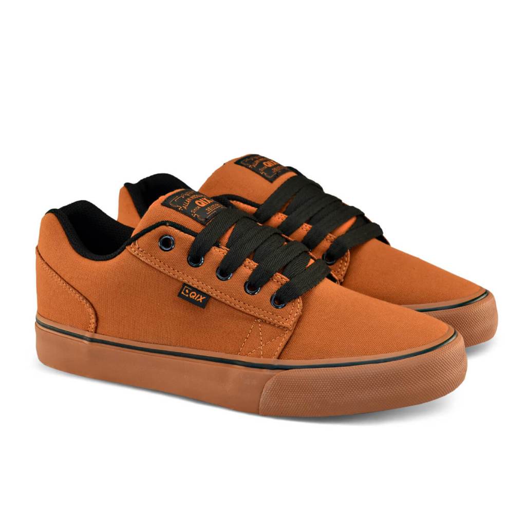 Imagem Tênis QIX Allan Mesquita Original Lançamento Skatista Masculino Feminino Casual Vulcan