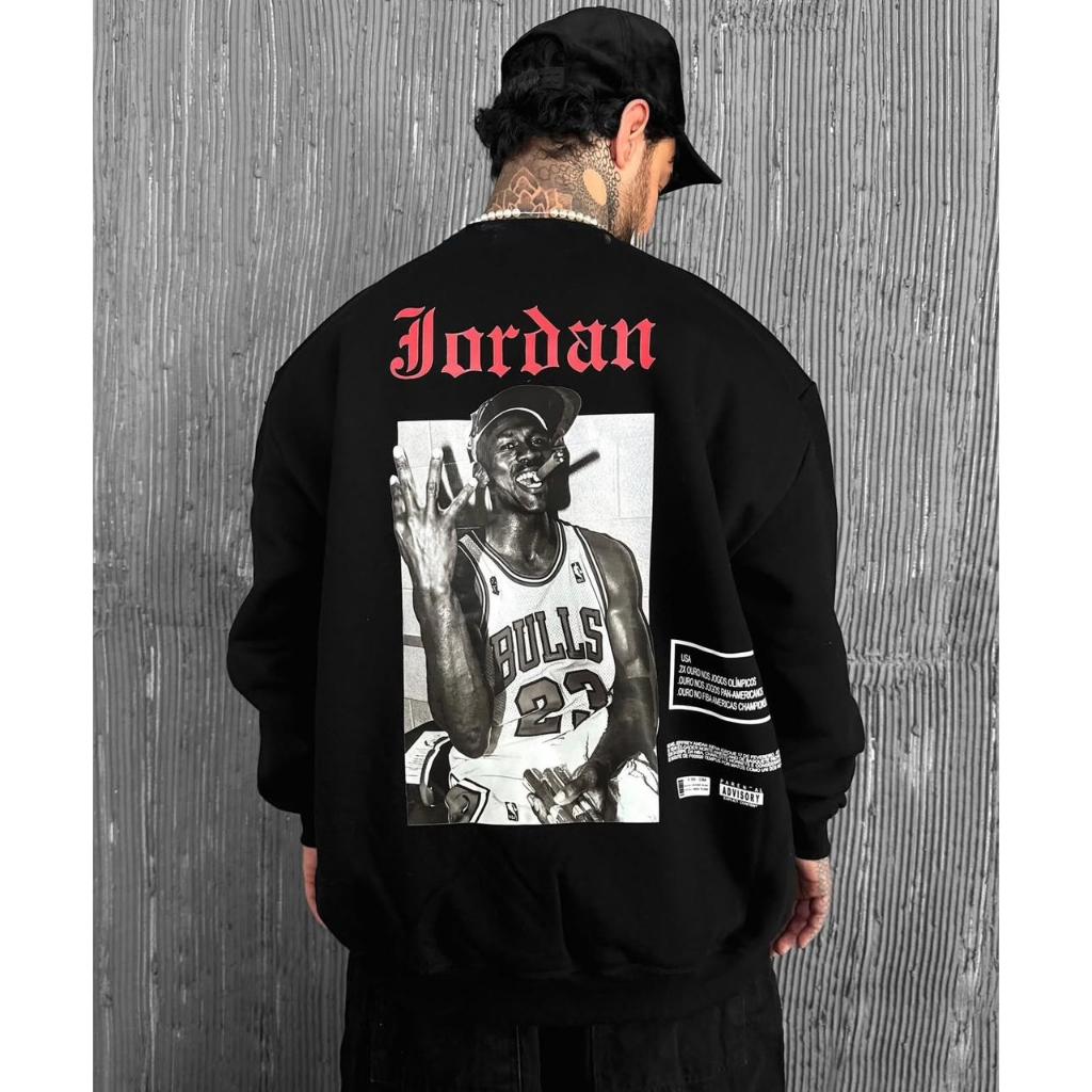 Moletom Careca J.B Oversized Aftersoul Streetwear Unissex