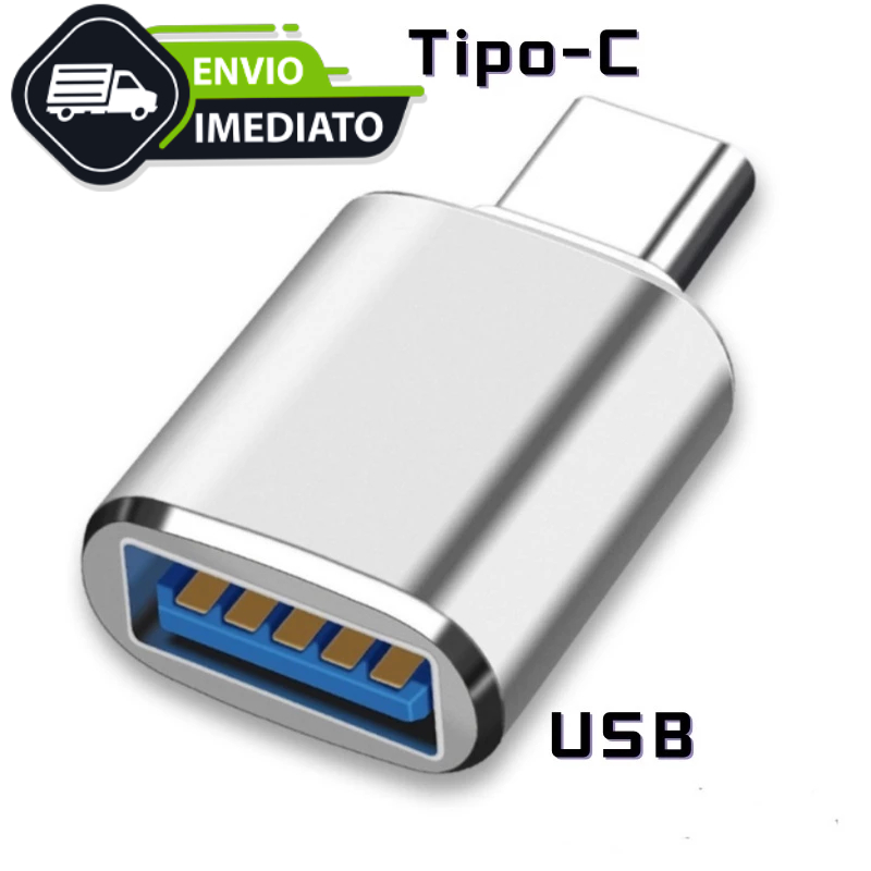 Adaptador Conector Tipo C para USB 3.0 OTG Conversor Macho USB-C Adaptador de Sincronização-de Dados
