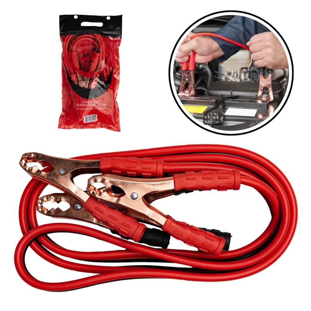 CABO DE TRANSFERÊNCIA PARA CHUPETA CARGA DE BATERIA CARRO VEÍCULO UNIVERSAL em Oferta na Shopee