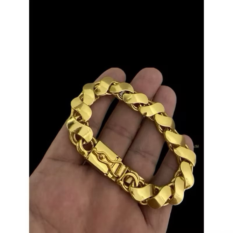 Pulseira friso s 12mm 100% moeda antiga
