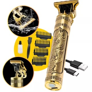 Máquina de Corte e Acabamento Profissional Recarregável – Barba e Cabelo em Oferta na Shopee