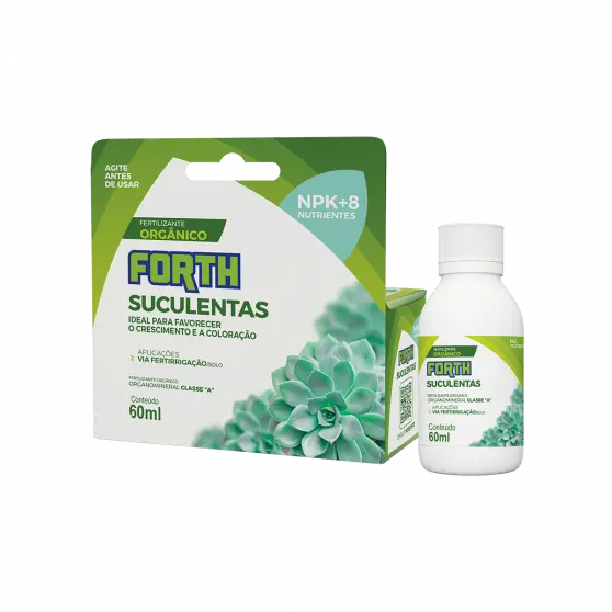 Adubo Fertilizante Suculenta Forth Concentrado 60 mL