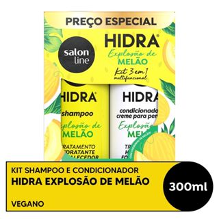 Kit Salon Line Shampoo + Condicionador Hidra Explosão de Melão em Oferta na Shopee