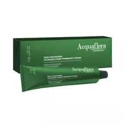 Coloração Acquaflora Creme Permanente Vegana 66.66 Louro Escuro Vermelho Intenso 60g