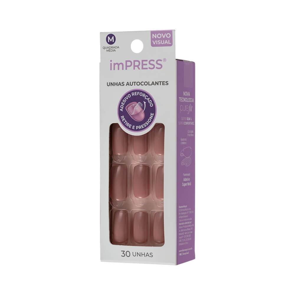 Unhas Postiças First Kiss Impress Fresh Start em Oferta na Shopee