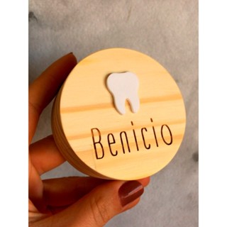 Caixinha lembranças | Dentes de leite | Nome personalizado em Oferta na Shopee