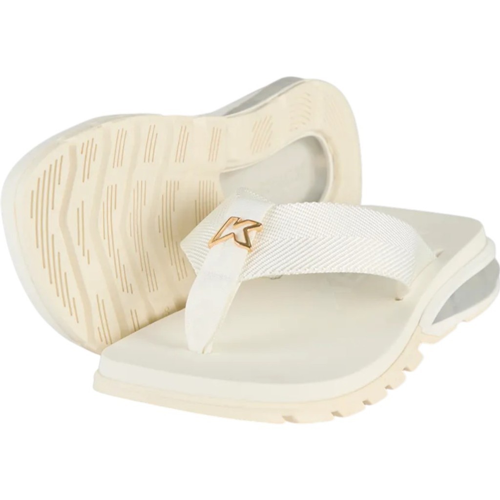 Sandália Chinelo Kenner Orak Masculino Amortecedor Original Branco