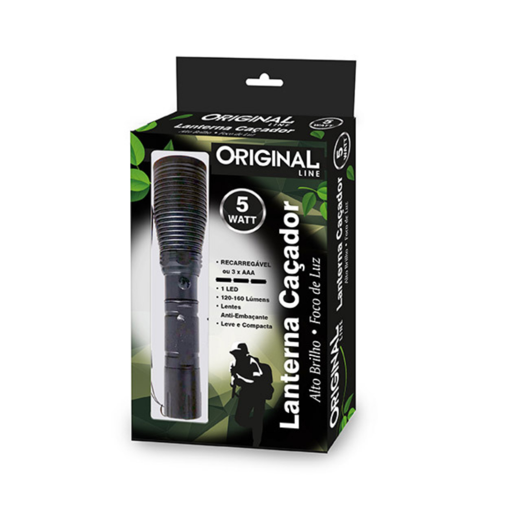 Pilha Recarregável Lanterna Tática - Comprar com Melhor Preço em Baterias