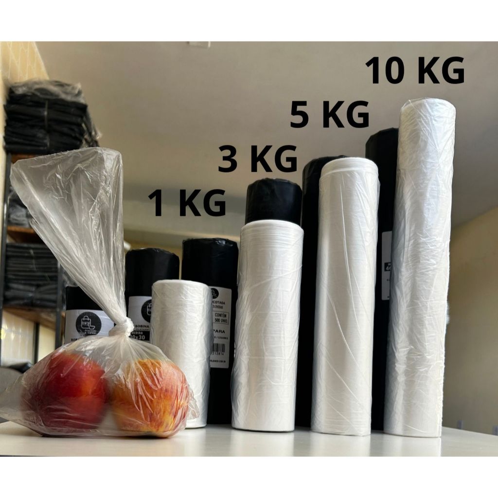 Imagem Saco plástico para Freezer Microondas transparente 500 saquinhos