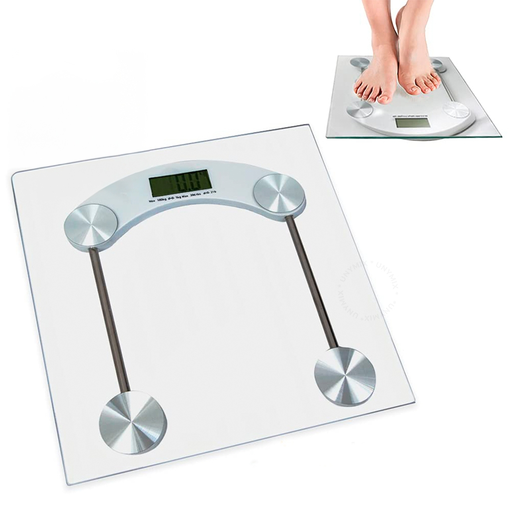 Balança Digital Corporal Vidro Temperado 180kg