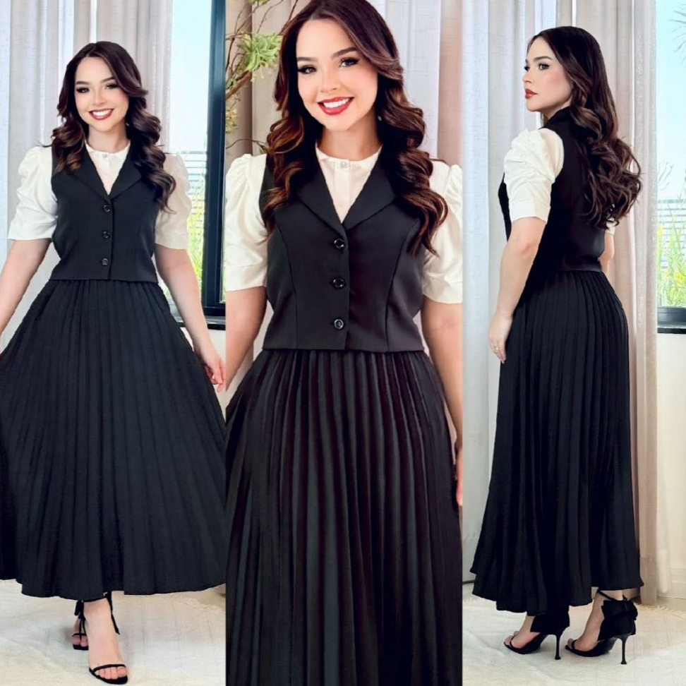 CONJUNTO DE ALFAIATARIA MODA EVANGÉLICA ref 178( não acompanha camisa) em Oferta na Shopee