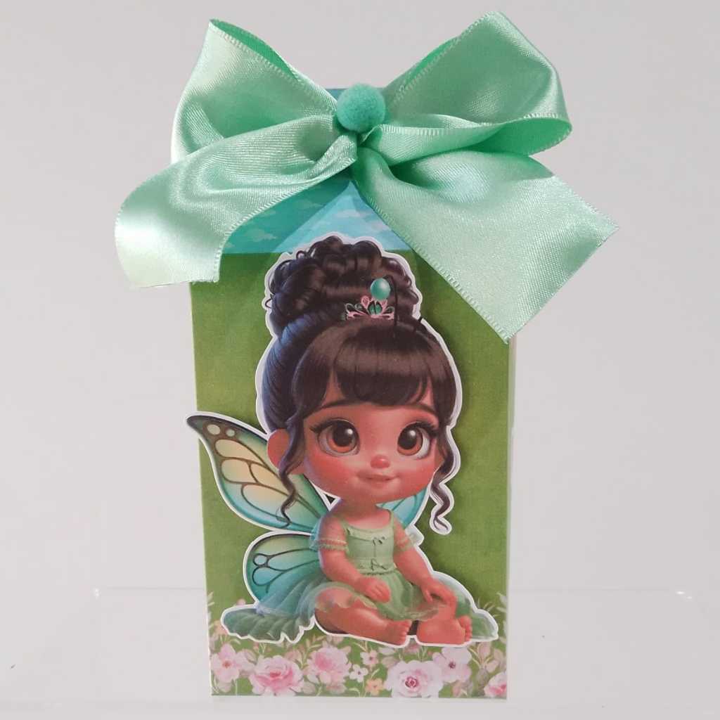 Caixa milk Borboleta Encantada Semi-montada-Caixa personalizada-Lembrancinha personalizada-Lembrancinha de aniversário-